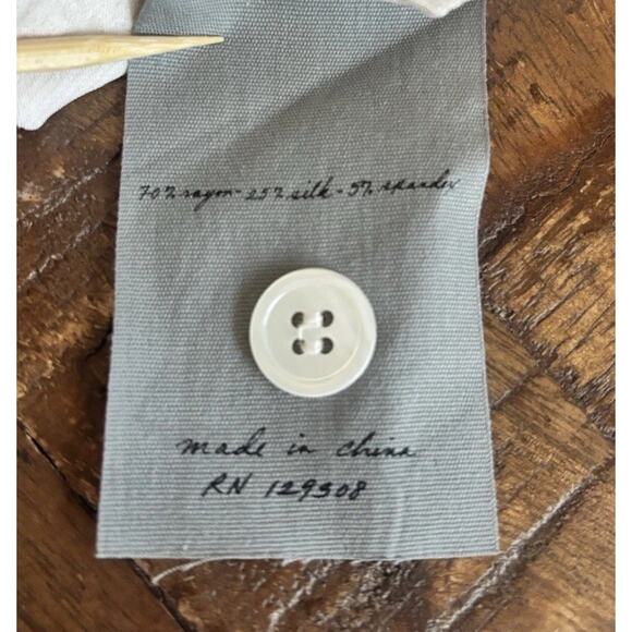 RAQUEL ALLEGRA Zaila Pant Cream Size O (XS) BNWT - Picture 7 of 11